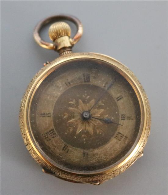 Gold pocket watch